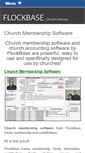 Mobile Screenshot of flockbase.com