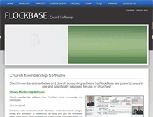 Tablet Screenshot of flockbase.com